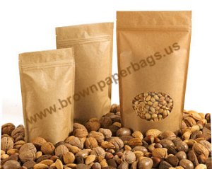 Kraft Paper Bags With Window